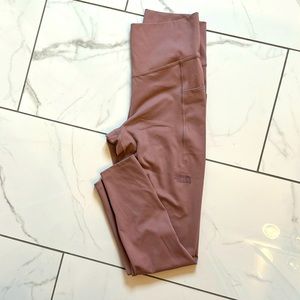 North Face women’s Large legging - like new, mauve color
